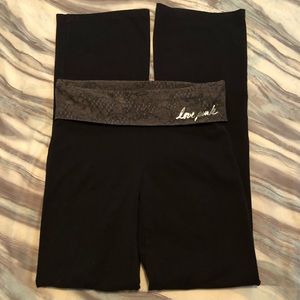 Victoria’s Secret yoga pants!